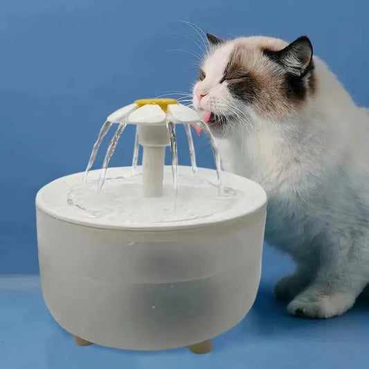 fontaine à eau pour chats Fontaine à Eau pour Animaux Domestiques, Filtre existent, Abreuvoir Silencieux Électrique USB, Filles pour Chat, Distributeur d'Eau RecirBMO Filtring, 1200ml MyPetOnlyPlus