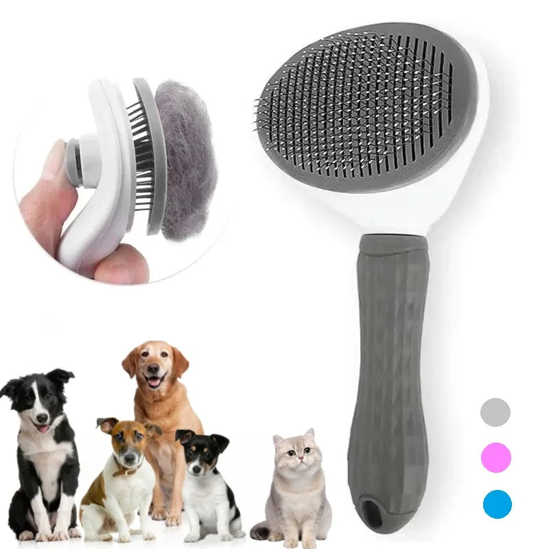 Peigne autonettoyant pour animaux de compagnie, brosse pour chat, épilation pour animaux de compagnie SlUNICEF, brosses de toilettage pour chats, accessoires pour chiens MyPetOnlyPlus