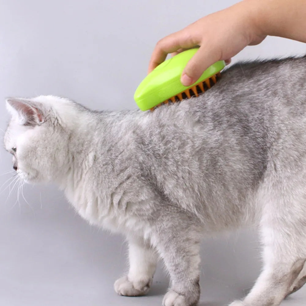 Pulvérisateur électrique 3 en 1 pour chat et chien, brosse à vapeur, outil de toilettage pour animaux de compagnie, pulvérisateurs électriques, peignes de massage MyPetOnlyPlus