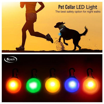 Collier Led pour chien et chat, pendentif, laisse pour animaux de compagnie, accessoires lumineux, collier lumineux, décoration de sécurité nocturne MyPetOnlyPlus