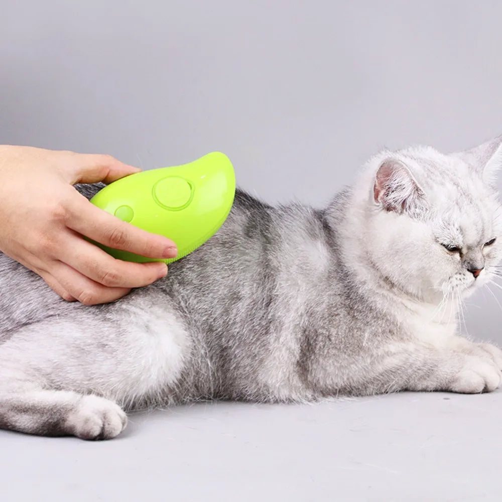 Pulvérisateur électrique 3 en 1 pour chat et chien, brosse à vapeur, outil de toilettage pour animaux de compagnie, pulvérisateurs électriques, peignes de massage MyPetOnlyPlus